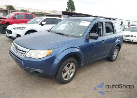 2012 Subaru Forester 2.5X from USA, damaged, VIN JF2SHABC9CH419647